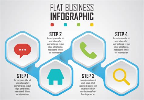 Flat Business Infographic 135082 Vector Art At Vecteezy