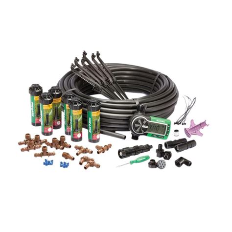 How to build an automatic sprinkler system. Rain Bird Easy to Install In-Ground Automatic Sprinkler System-32ETI - The Home Depot