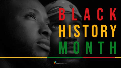 Black History Month Health Powerpoint Templates