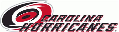 June 16, 1997 peter karmanos and jim rutherford unveil the carolina hurricanes logo. Carolina Hurricanes Wordmark Logo - National Hockey League ...