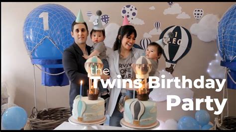Twin Boys 1st Birthday Party In Toronto Video Youtube