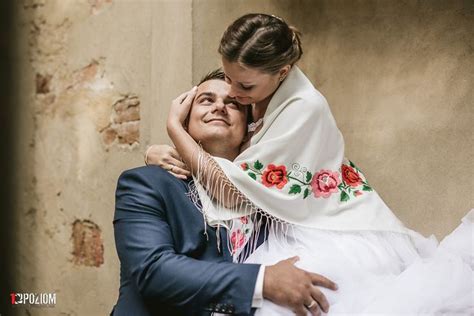 Polish Wedding Traditional Attire Ślub Góralski Chusta Góralska