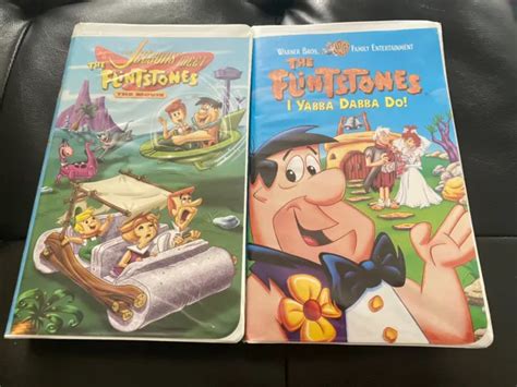 The Jetsons Meet The Flintstones The Movie Vhs The Flintstones Age Adven Picclick