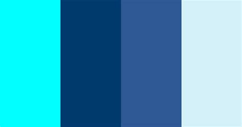Aqua Blues Color Scheme Aqua