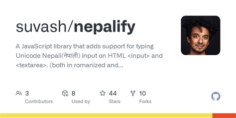 Github Suvash Nepalify A Javascript Library That Adds Support For