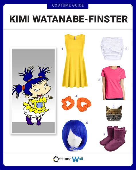 Dress Like Kimi Watanabe Finster From Rugrats Diy Halloween Costumes For Women Rugrats