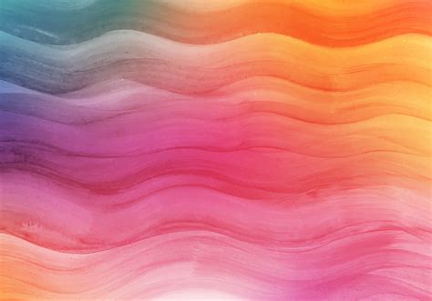 Abstract Colorful Wavy Watercolor Background 1234341 Download Free