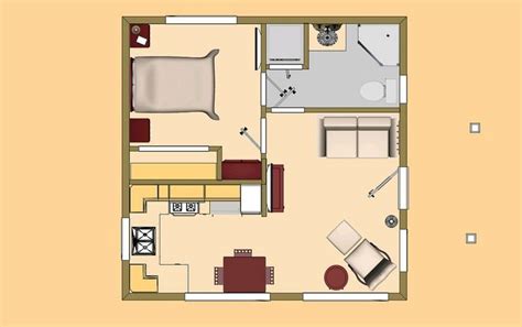 Small House Plans Under 400 Sq Ft Tiny House Floor Plans Small House