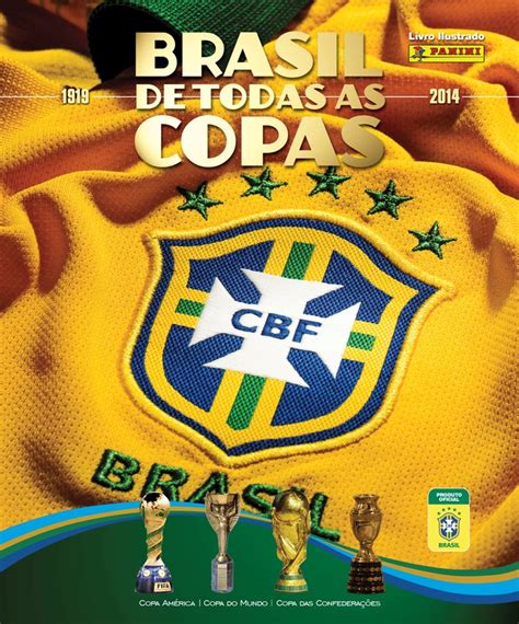Álbum de figurinhas retrata brasil de todas as copas do mundo