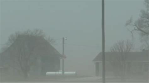 Inside The Storm Extreme Winds Blowing Sand In Nebraska Wbff