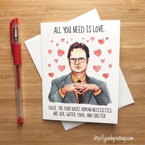 The Office Valentine S Day Cards For The Jim To Your Pam Huffpost Life