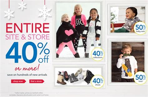 40 Carters Sale Plus 20 Off Coupon Code