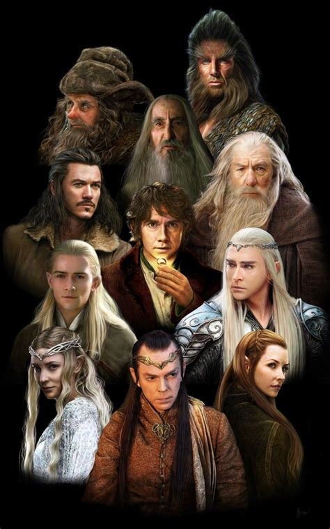 The Hobbit Characters The Hobbit The Hobbit Characters Lord Of The