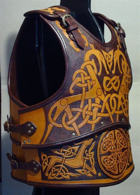 leather armor | Leather armor, Viking armor, Celtic designs