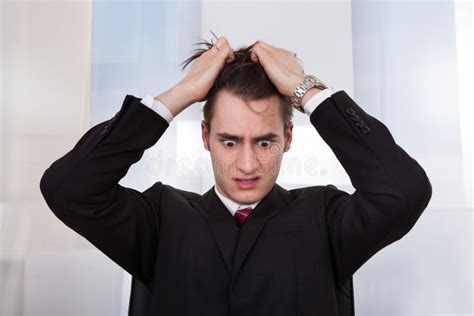 143 Frustrated Businessman Hair Pulling Photos Free And Royalty Free