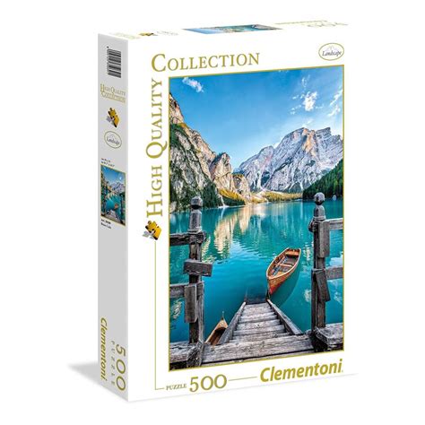 Clementoni Puzzle High Quality Collection Lake Braies 500 Pcs 1220