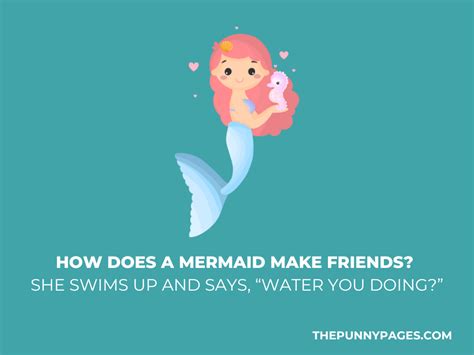 75 Funny Mermaid Jokes And Puns