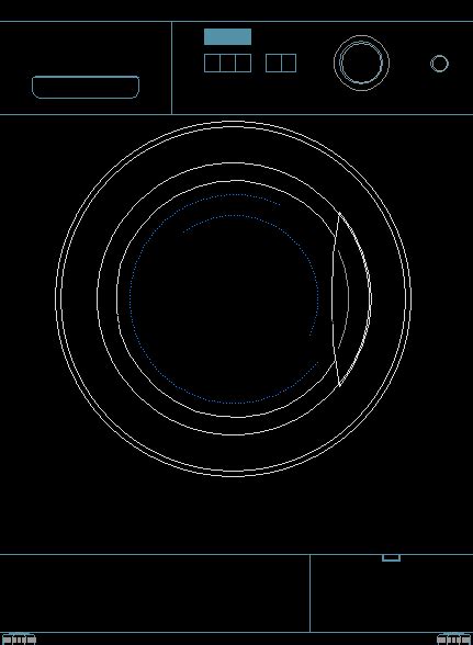 Alibaba.com offers 1,464 cad sewing machine products. Washing Machine - Elevation DWG Elevation for AutoCAD ...