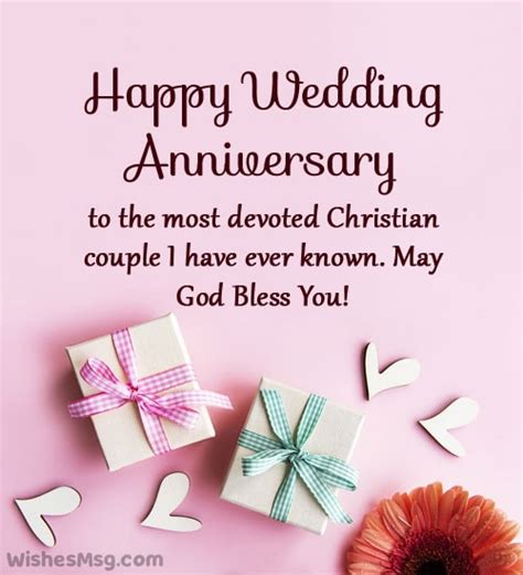 100 Christian Wedding Anniversary Wishes And Messages
