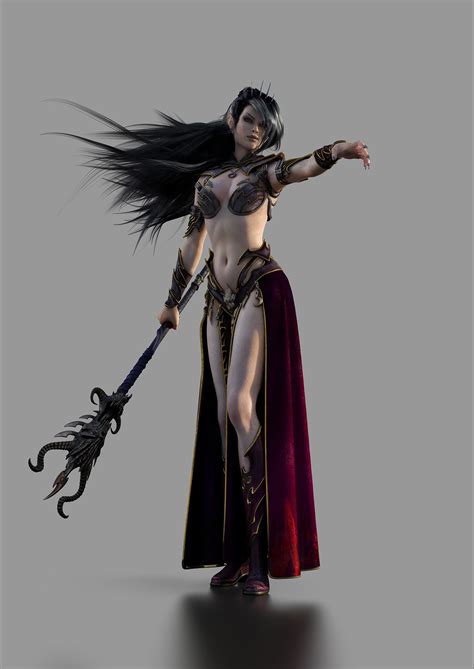 Artstation Dark Elf Sorceress Warhammer Sze Jones Warhammer Dark Elves Warhammer Fantasy