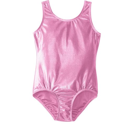 Speerise Girls Kids Shiny Metallic Lycra Spandex Gymnastics Dance