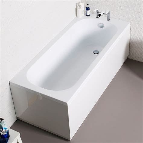Abbey 1700mm X 700mm Single Ended Bath With Drilled Tap Holes Cheeky