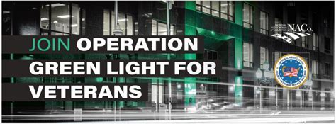 Join Operation Green Lights For Veterans Sbj