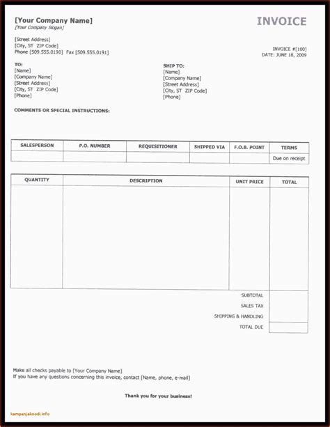 Download It Contractor Invoice Template Excel Pictures Invoice