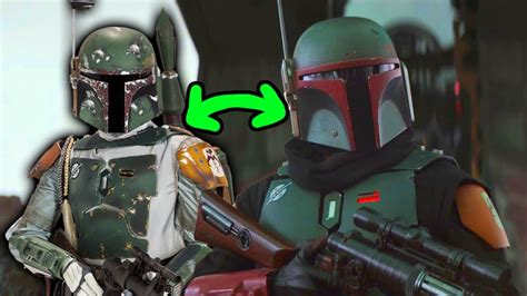 Why Boba Fett Cleaned His Armor Now But Not In Original Trilogy Star