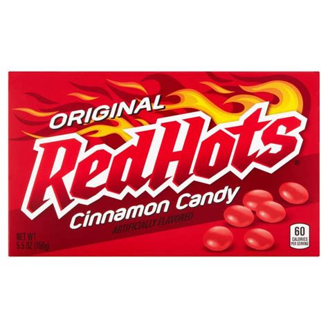 red hots original cinnamon plus candy