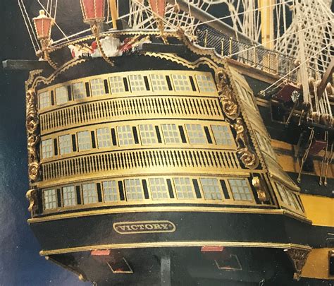 Hms Victory High Spec Model Boat Kit From Mantua Hobbies