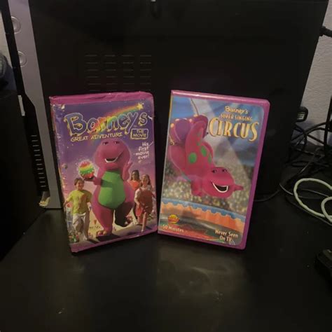 Lot Of Barney Vhs Tapes Barney Super Singing Circus Barneys Great The Best Porn Website