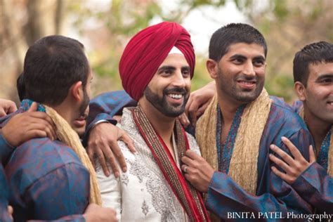 Indian Wedding Groomsmen In Woburn Ma Indian Fusion Wedding By Binita