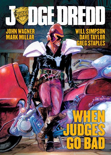 Judge Dredd When Judges Go Bad Book By John Wagner Mark Millar Will Simpson Chris Weston