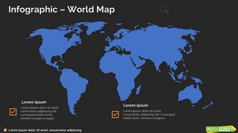 Infographic Template World Map