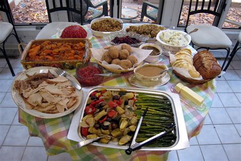 Thanksgiving Dinner The Spread Just Before Thanksgiving Di… Flickr