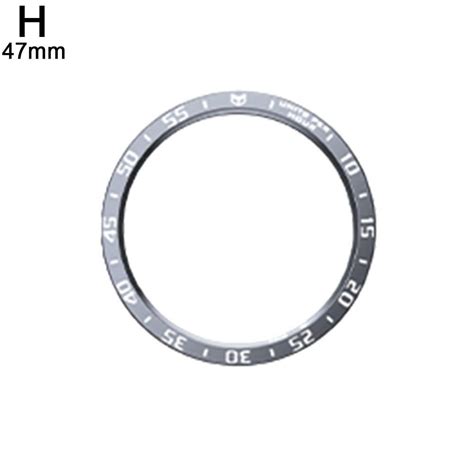 For Samsung Galaxy Watch 6 Classic 4347mm Bezel Styling Frame Case