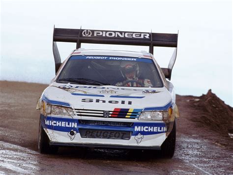 1988 Peugeot 405 T16 Gr Pikes Peak Rally Racing Rally Car Road Rally