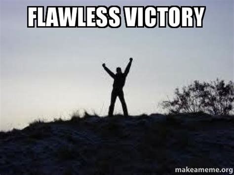 Flawless Victory Make A Meme