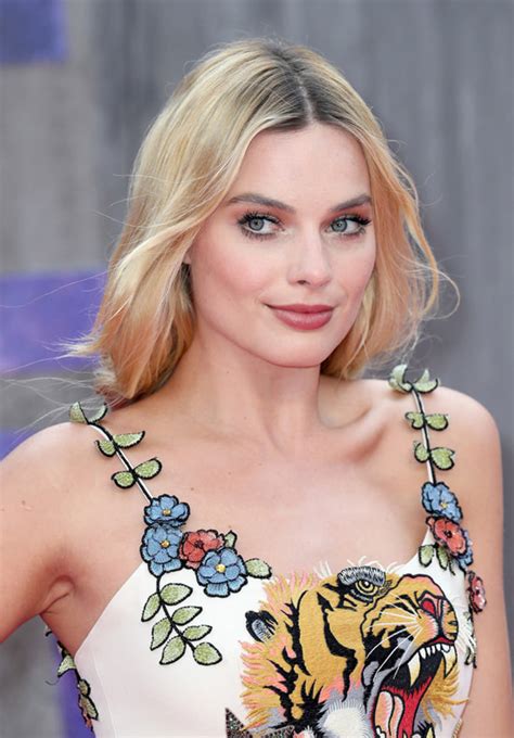 Margot Robbie In Gucci At The Suicide Squad European Premiere Tom Lorenzo