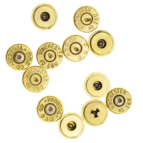 40 Caliber Bullet Shell Casing Ends Ideal For By Luckyshotusa