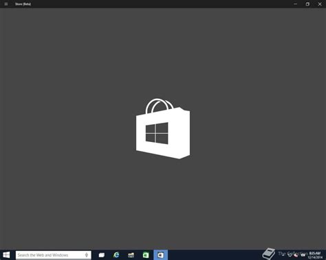 Windows 10 Store Beta Now Is Now Functional The Interface