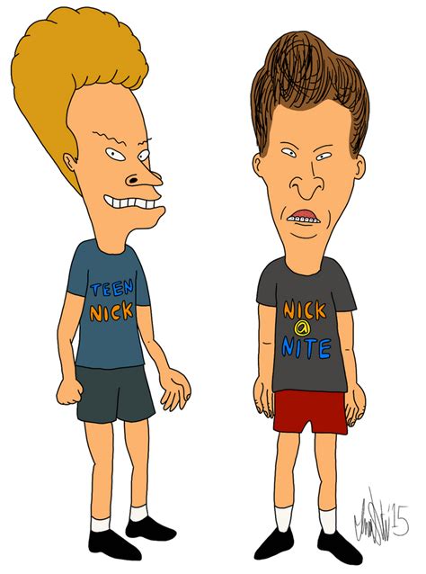 Nicktoons Collab Beavis And Butthead By Theiransonic On Deviantart