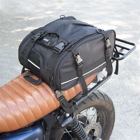 Expand Your Mind The Vuz Moto Expandable Tail Bag Was Built With