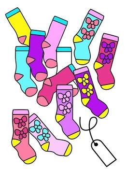 Effortless jo jo siwa coloring pages. Sock Clip Art - Jojo Siwa-Inspired by Molly Tillyer | TpT