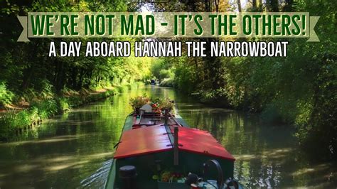 Alternative Lifestyle A Day Aboard Hannah The Narrowboat Youtube