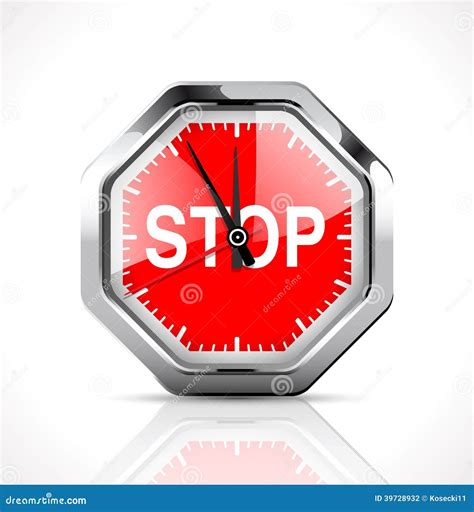 Stopwatch Stop Time Stock Vector Image 39728932
