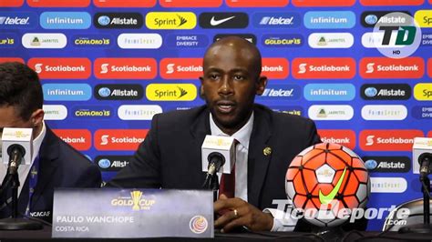 Perfil oficial del dt de fútbol, paulo wanchope. Paulo Wanchope: "Tenemos que buscar soluciones rápidas ...