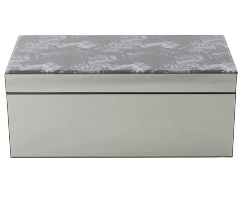 Lot - DON RICKLES TAHARI HOME MIRRORED BOX