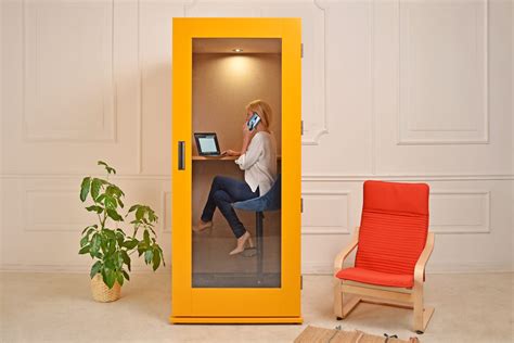 Phone Booths In Your Custom Colours Outfit Your Open Space
